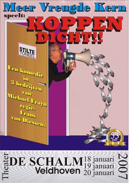 Koppen Dicht Poster Koppen Dicht Poster